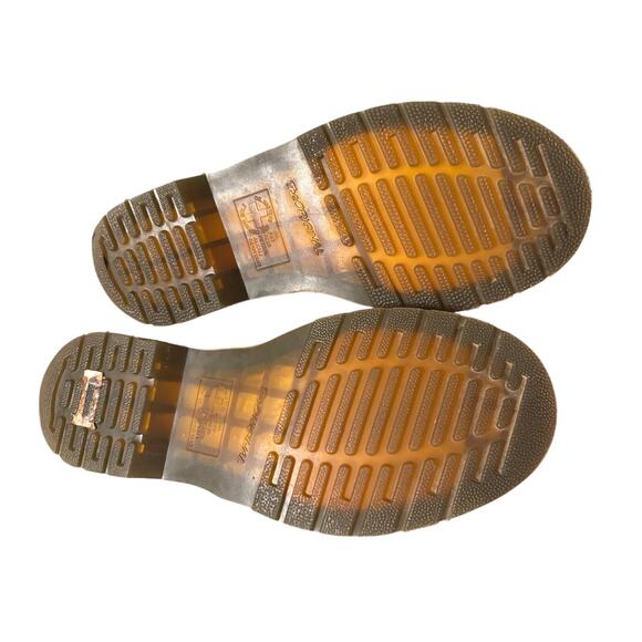 Dr. Martens 1461 Black Leather Oxfords Split Size 7/8 Y2K Grunge Punk Goth - Picture 7 of 10